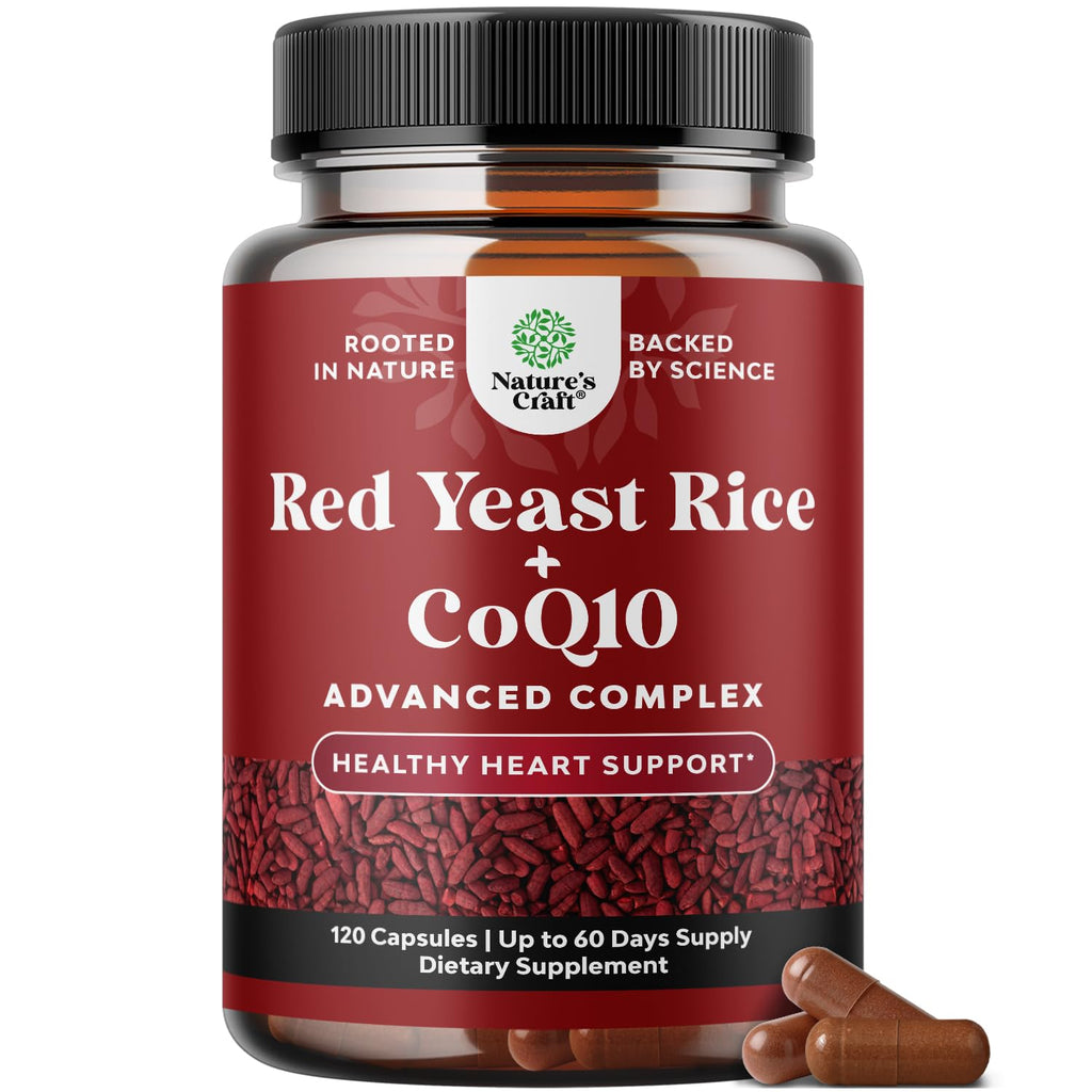 Red Yeast Rice with CoQ10 Supplement 120 Ct P65810