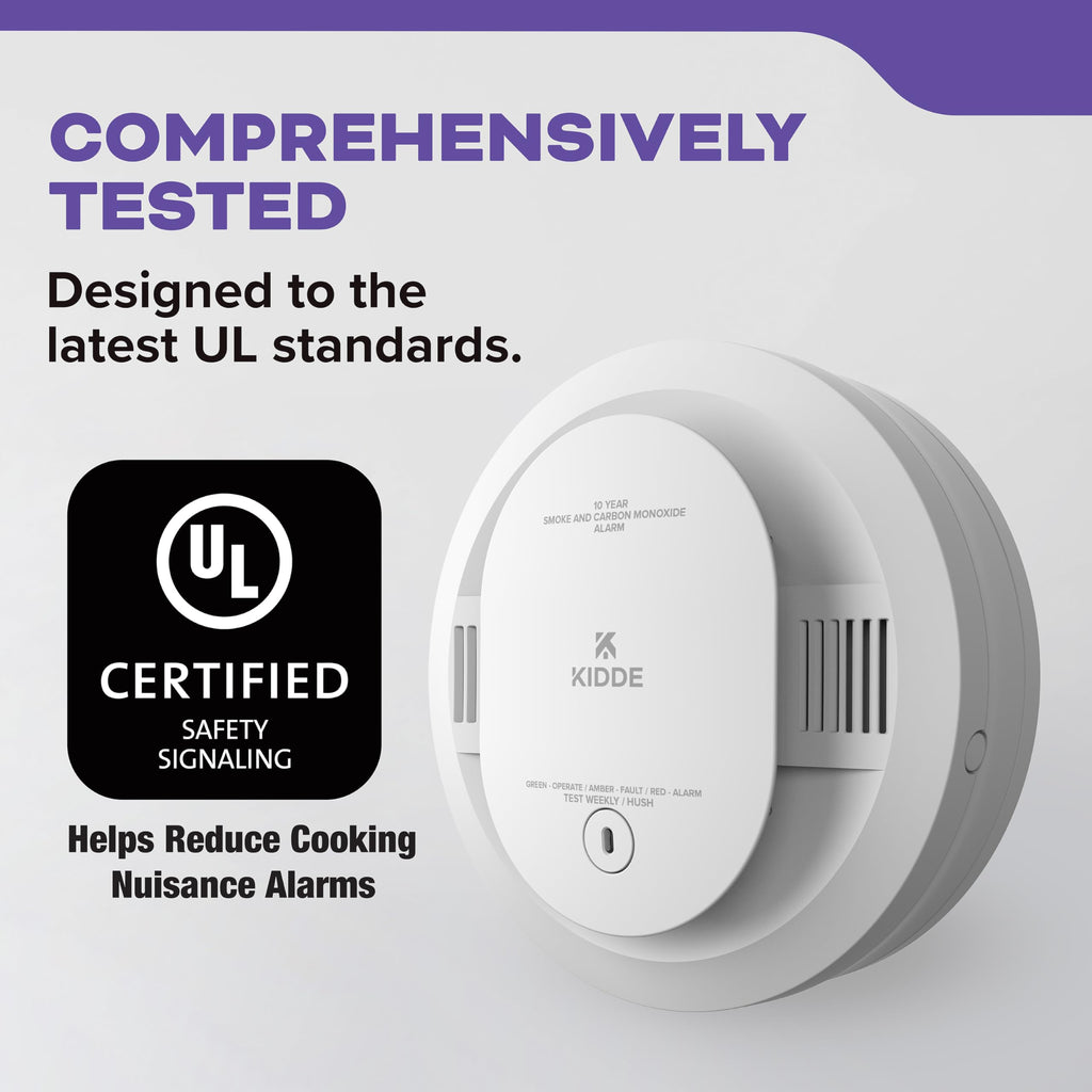 Smoke & Carbon Monoxide Detector 10-Year Battery 2 Pack X24845
