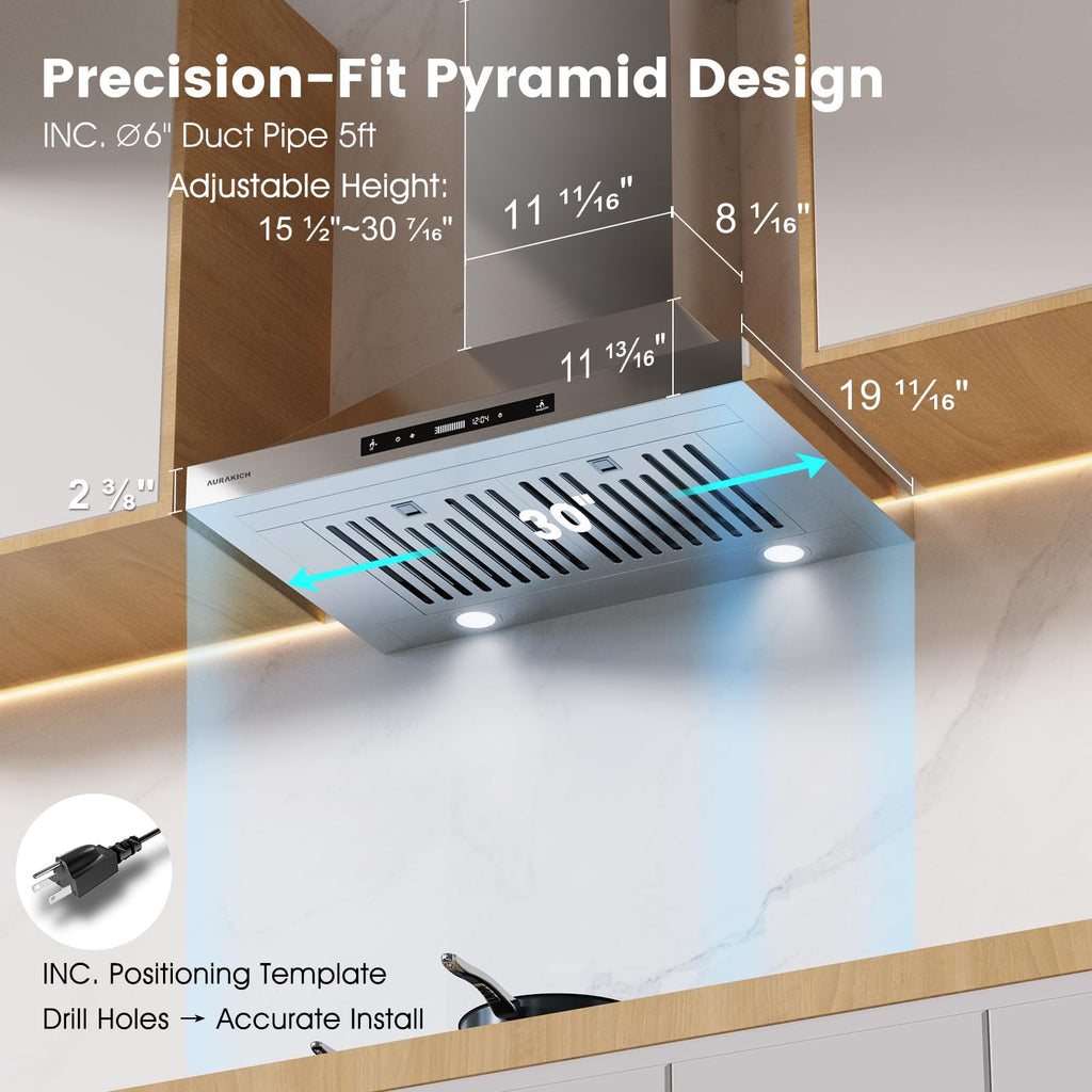 30-inch Wall Mount Range Hood L267422