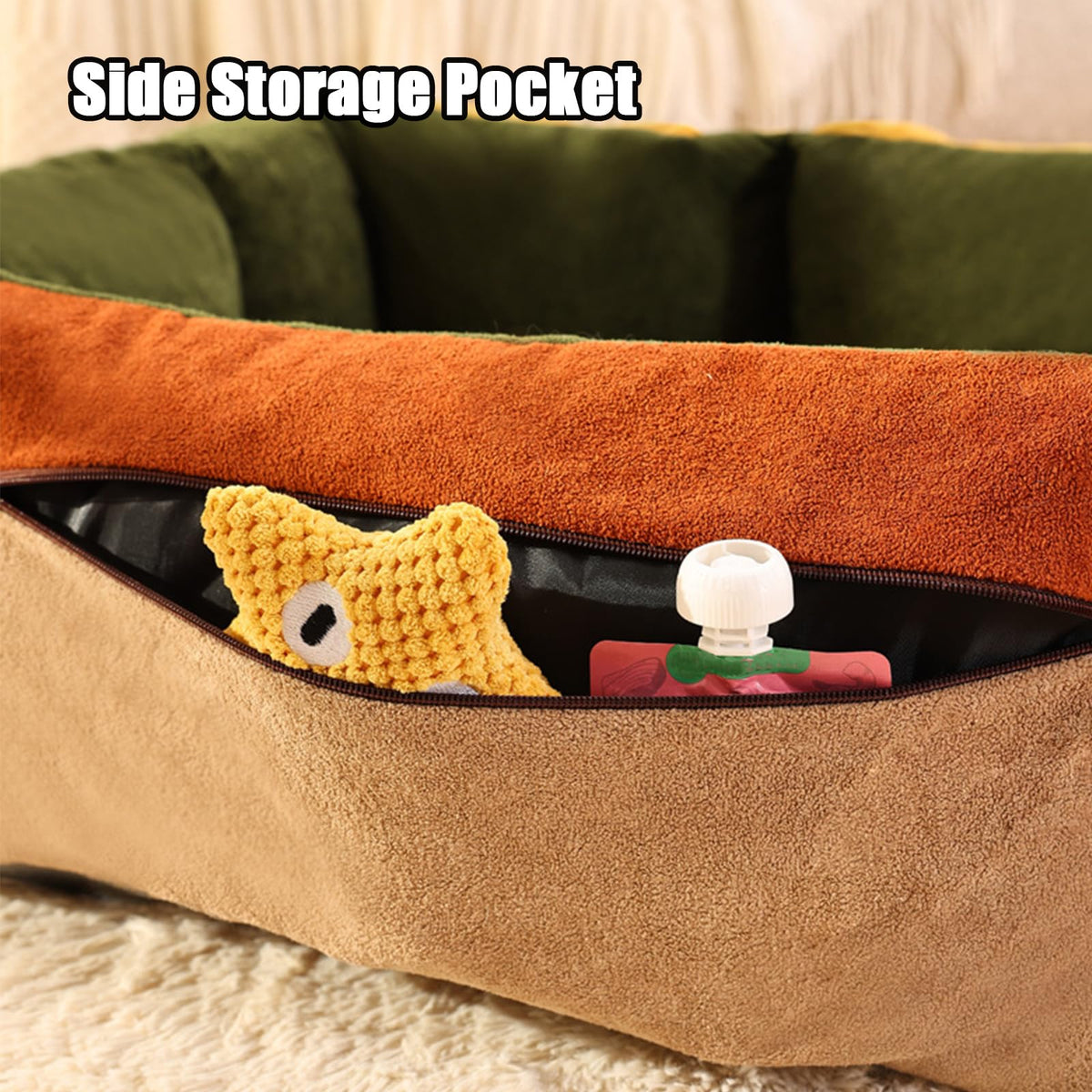 2-in-1 Dog Car Seat for Small Dogs P18773