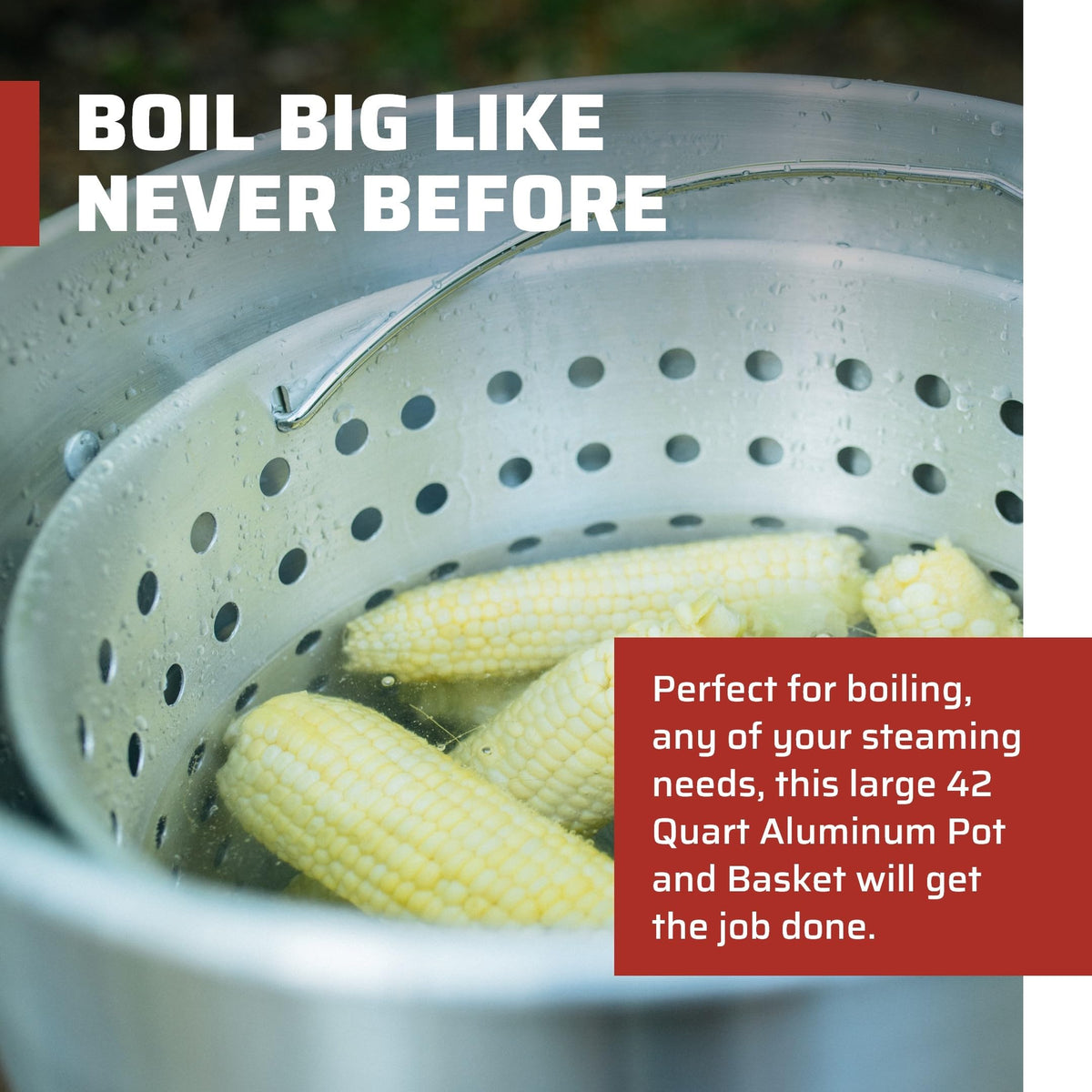 42-Quart Aluminum Pot N9191