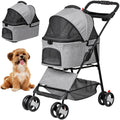 3 in1 Foldable Pet Stroller with 4 Wheels T2410
