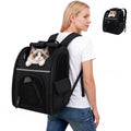 Expandable Cat Backpack Carrier with Breathable Mesh O555