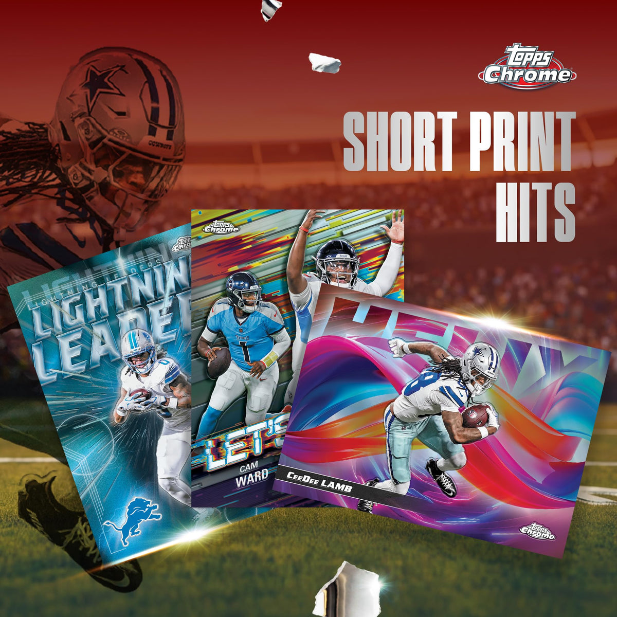 2025 Topps Chrome NFL Football Mega Box W50070