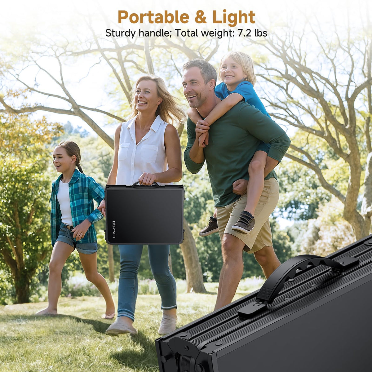 Folding Camping Table 3 Adjustable Height B10269