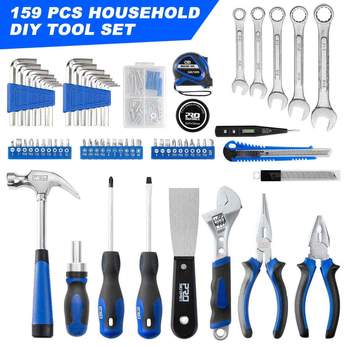 159-Piece Home Tool Set M8185
