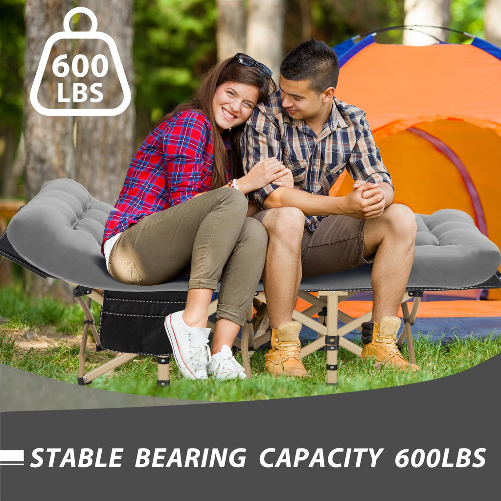 Folding Camping Cot with Mattress P974300