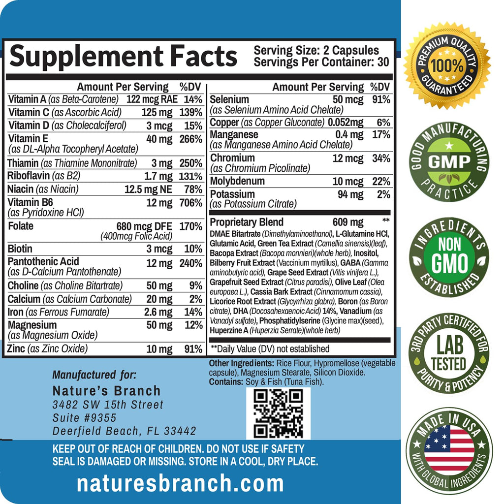 Brain Booster Supplement E142719