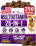 Dog Vitamins and Supplements, 250 Chews T8735