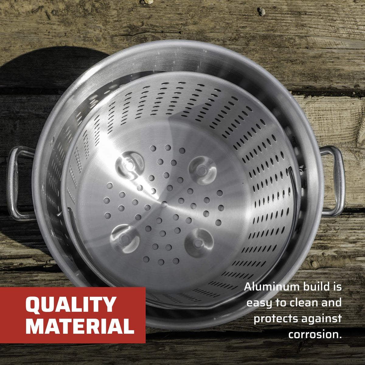 42-Quart Aluminum Pot N9191