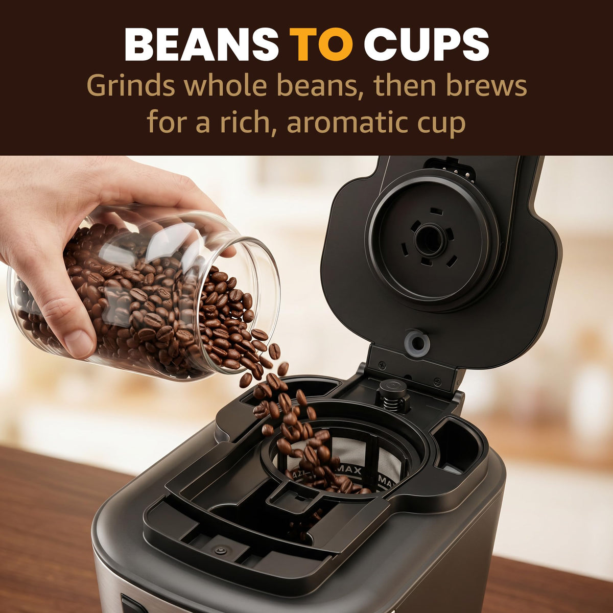 12-Cup Coffee Maker with Built-In Grinder G9251