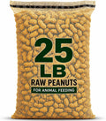 25 Pound Bag Raw Unsalted In-Shell Peanuts Q16816