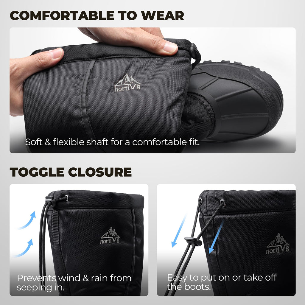 Waterproof Insulated Winter Snow Boots X756