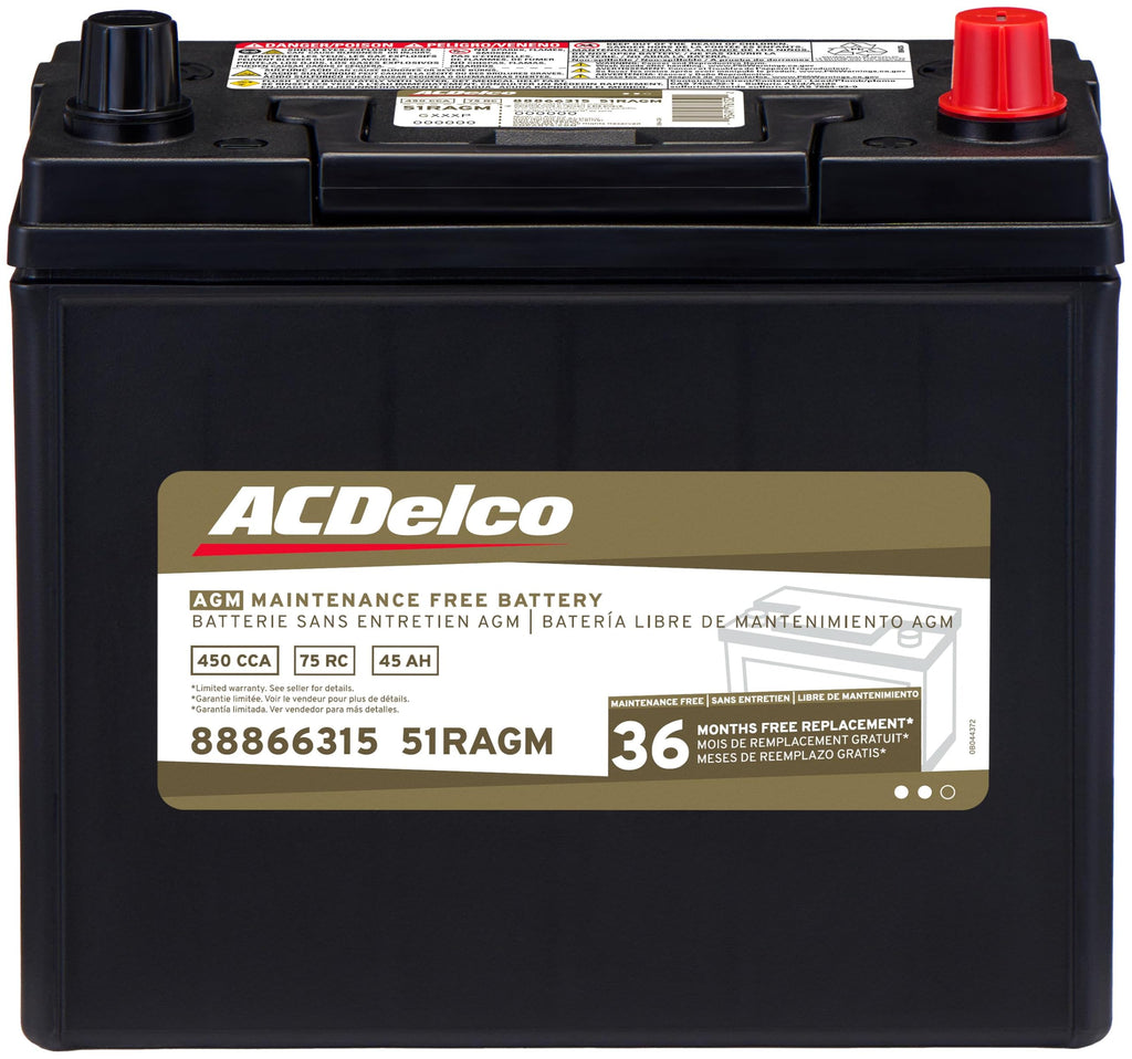 AGM BCI Group 51R Car Battery N69450
