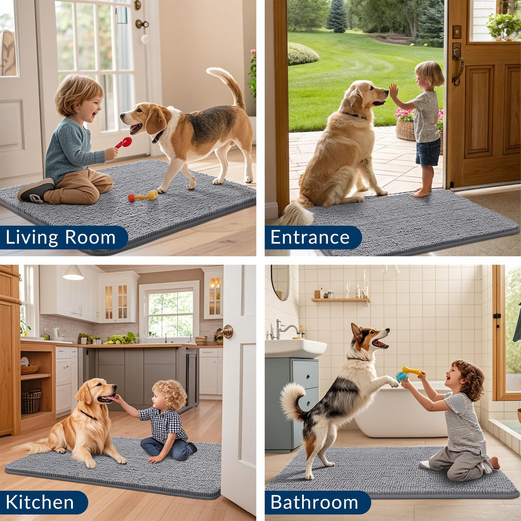 Dog Door Mat 30x20 X61447