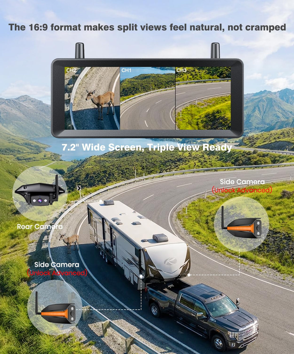 Wireless RV Backup Camera H37034