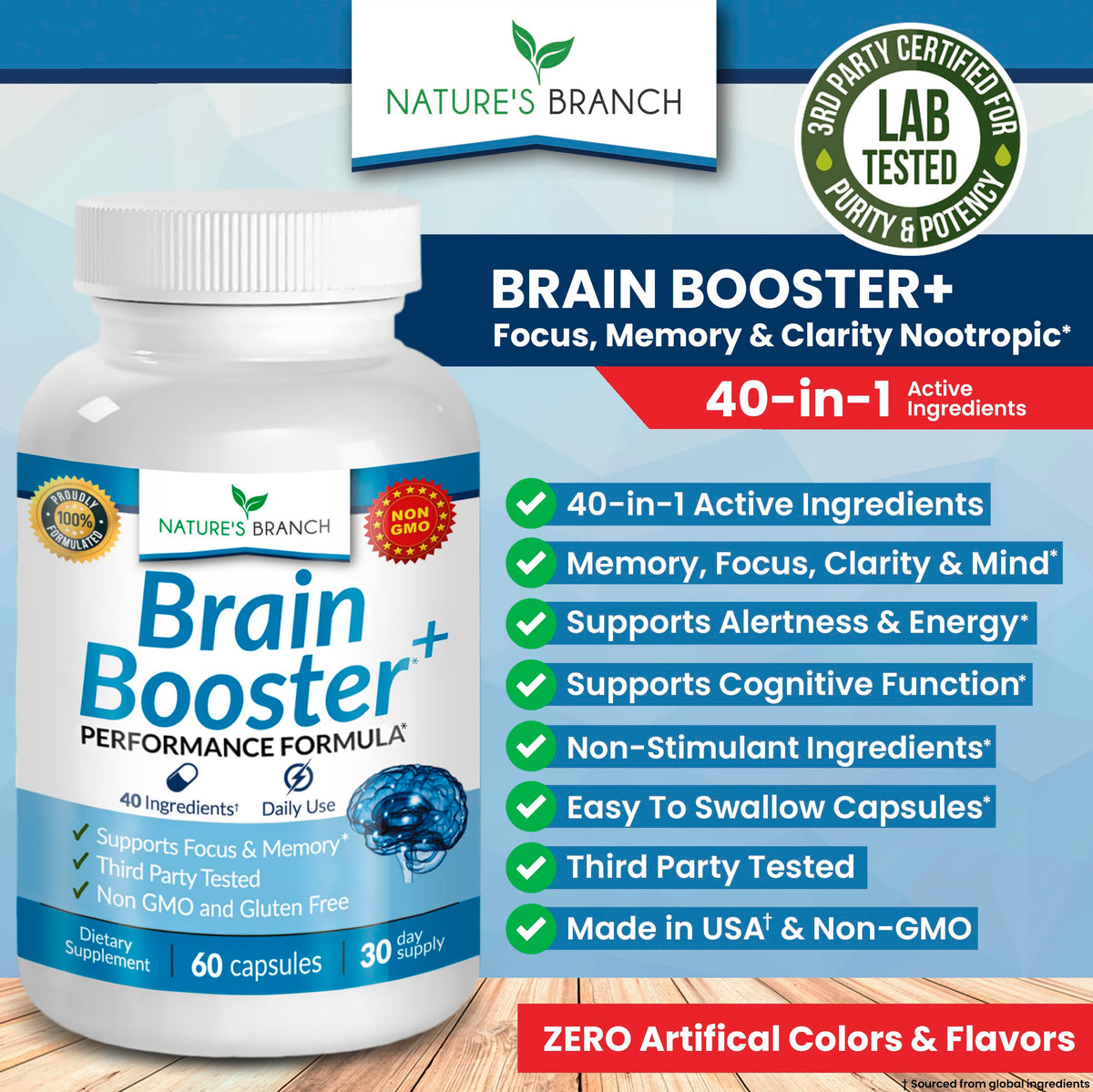 Brain Booster Supplement E142719