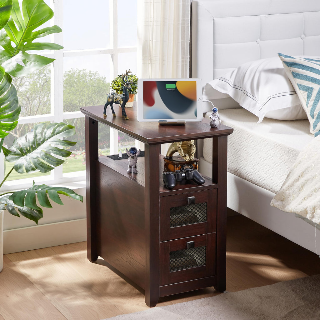 XXL End Table with Charging Station M96408