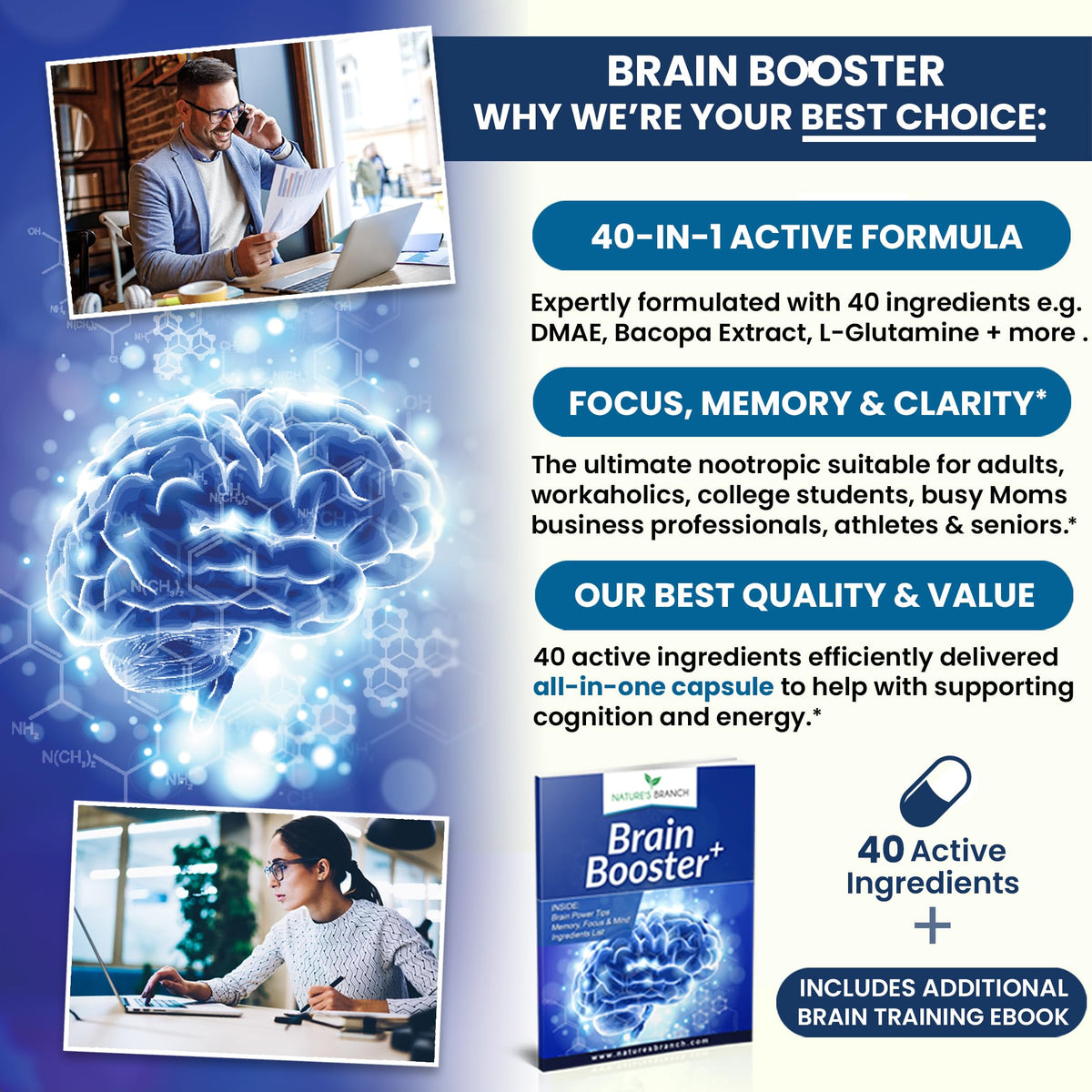 Brain Booster Supplement E142719