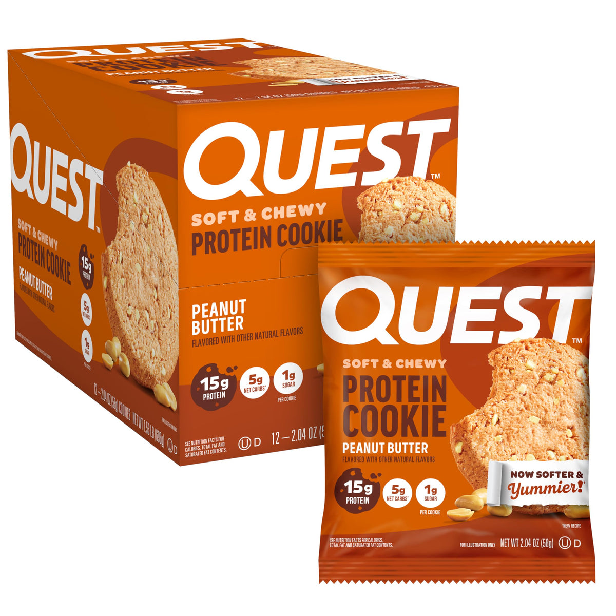 Peanut Butter Protein Cookie 12 Count I354256