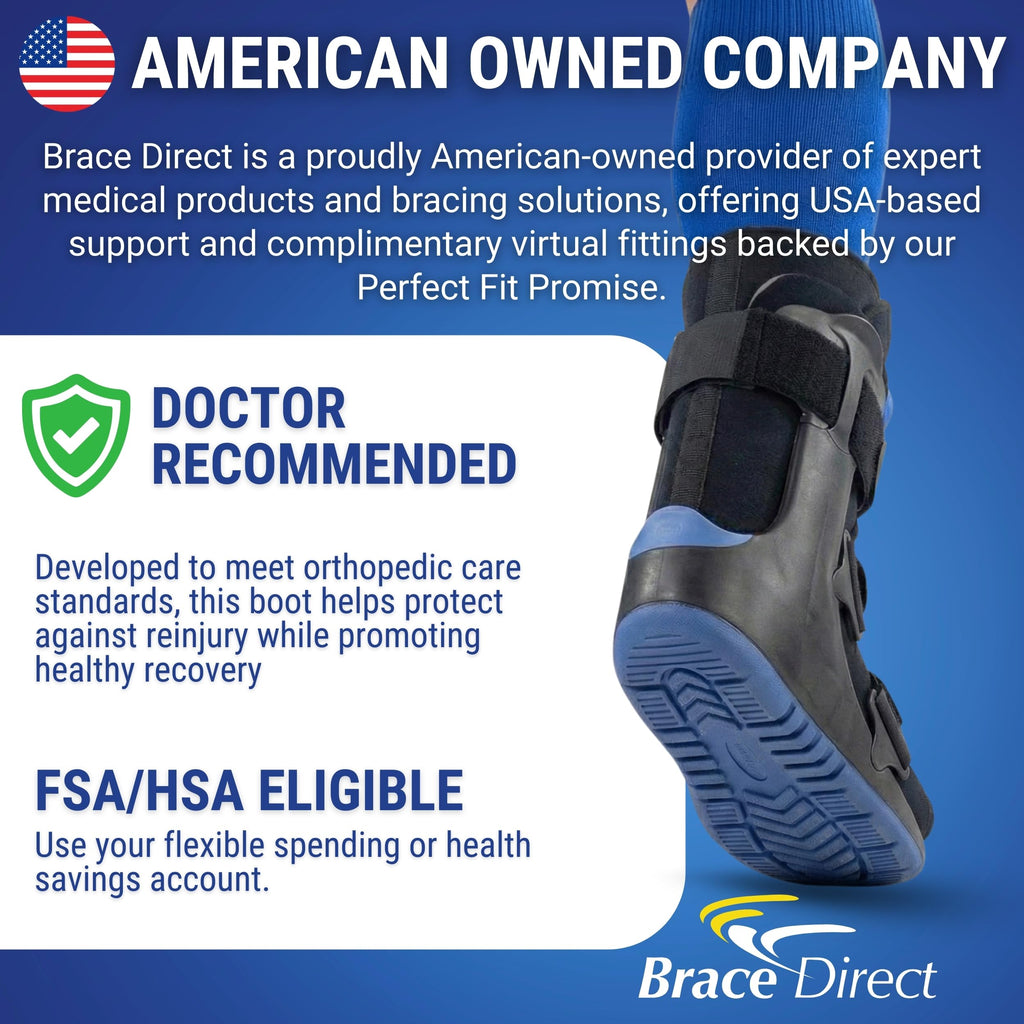 Lightweight Pneumatic Walking Boot E182633