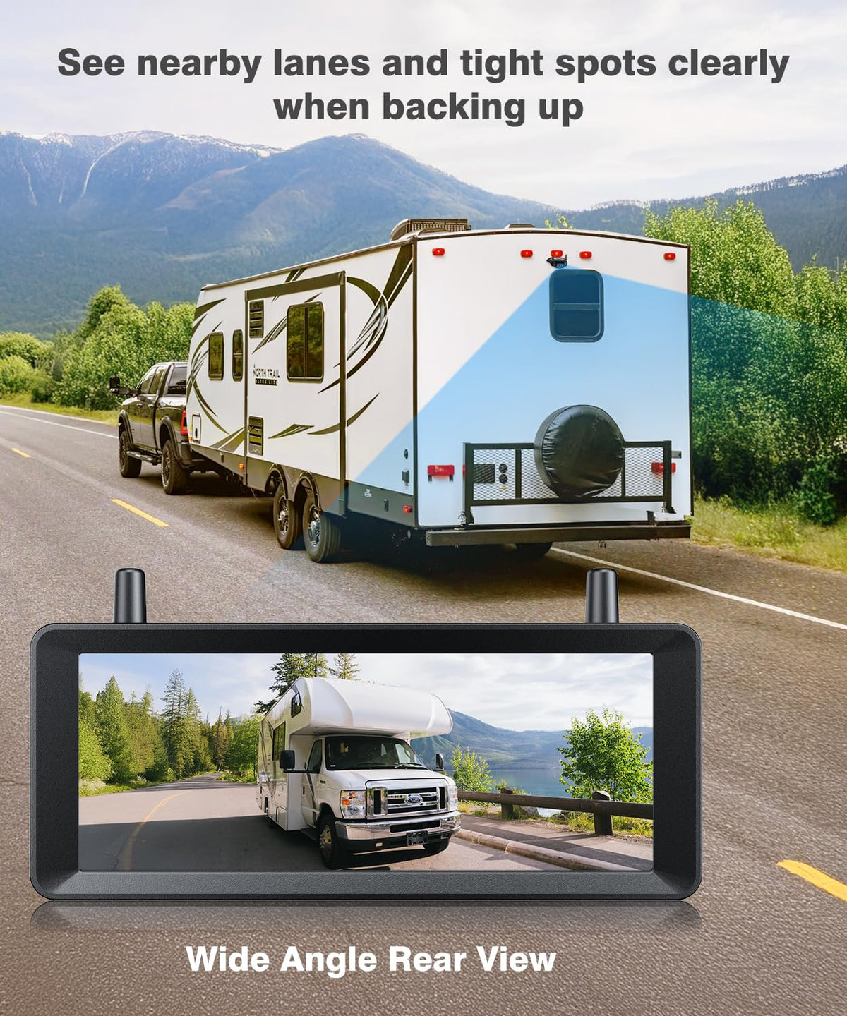Wireless RV Backup Camera H37034