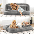 Oversized Convertible Floor Sofa Bed with 3 Pillows I112289