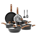 12 Pcs Non Stick Induction Cookware Set Q98066