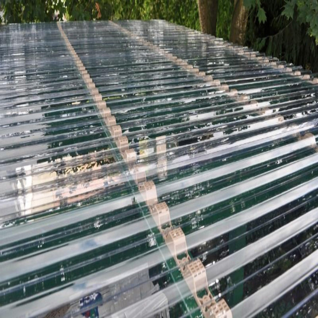Clear Polycarbonate Roofing Panels 20-Pack 21 in. W x 72 in. L U64681