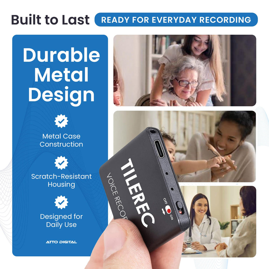 64GB USB-C Metal Body Digital Audio Recorder R32965