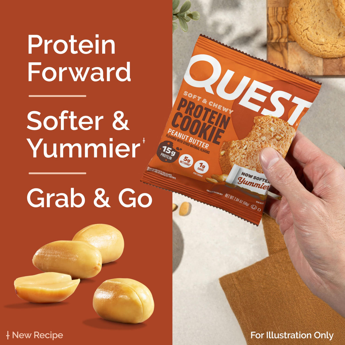 Peanut Butter Protein Cookie 12 Count I354256