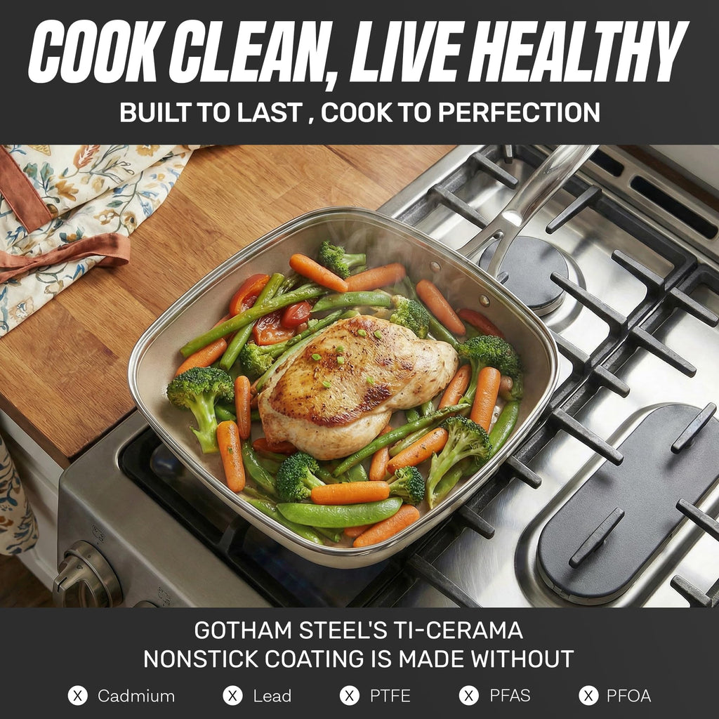 12 Pc Ceramic Cookware Set Z1497