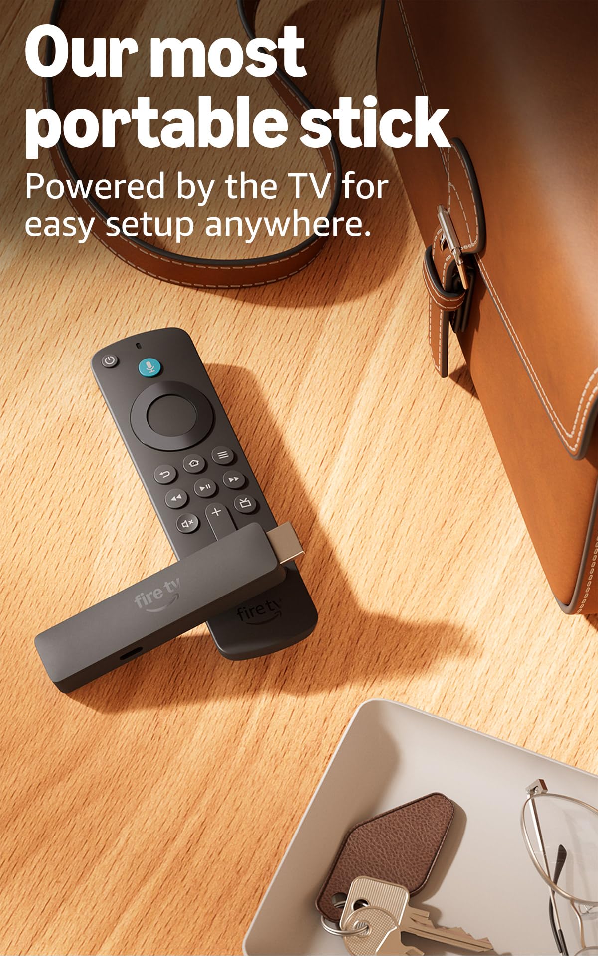 Fire TV Stick HD with Alexa Voice Remote Pro and USB-C Power Cable O93804
