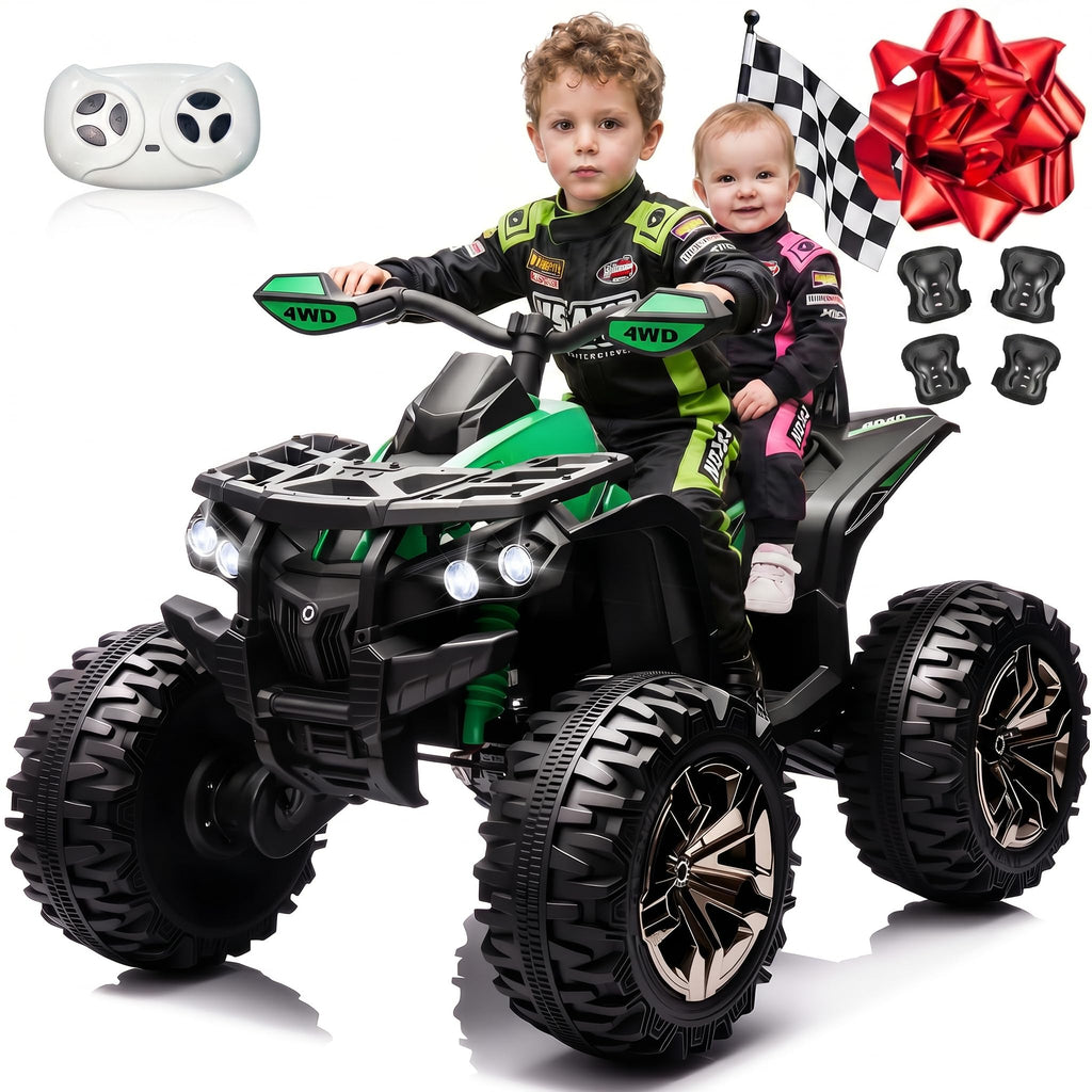 24V Kids ATV 4 Wheeler Green Z406