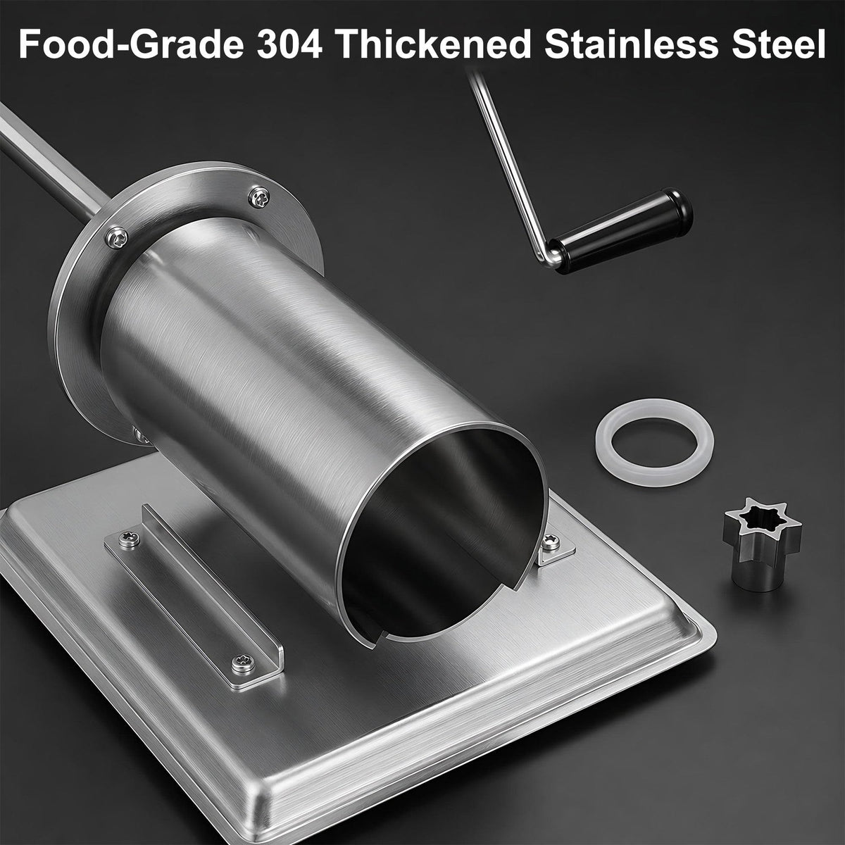 Stainless Steel Vertical Sausage Filler & Churro Press T2186