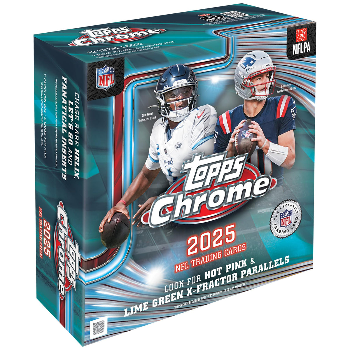 2025 Topps Chrome NFL Football Mega Box W50070