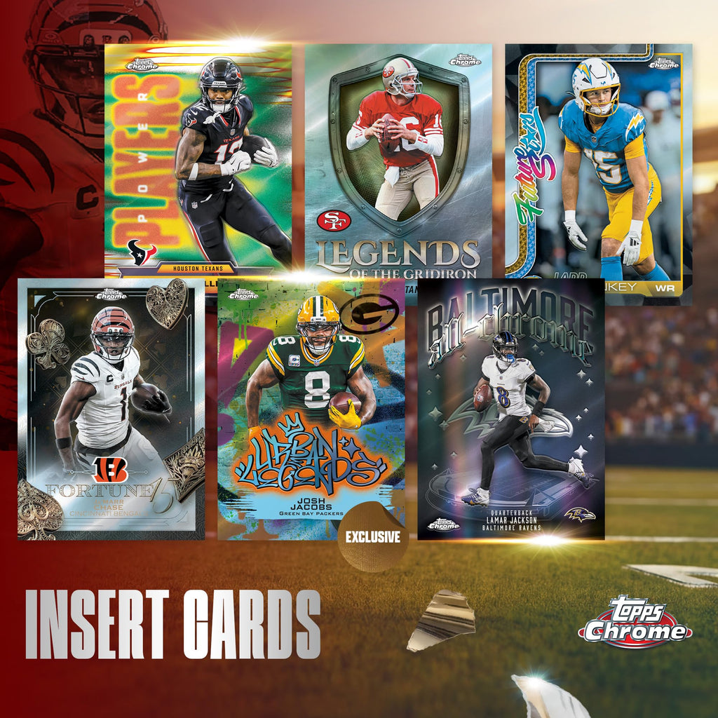2025 Topps Chrome NFL Football Mega Box W50070