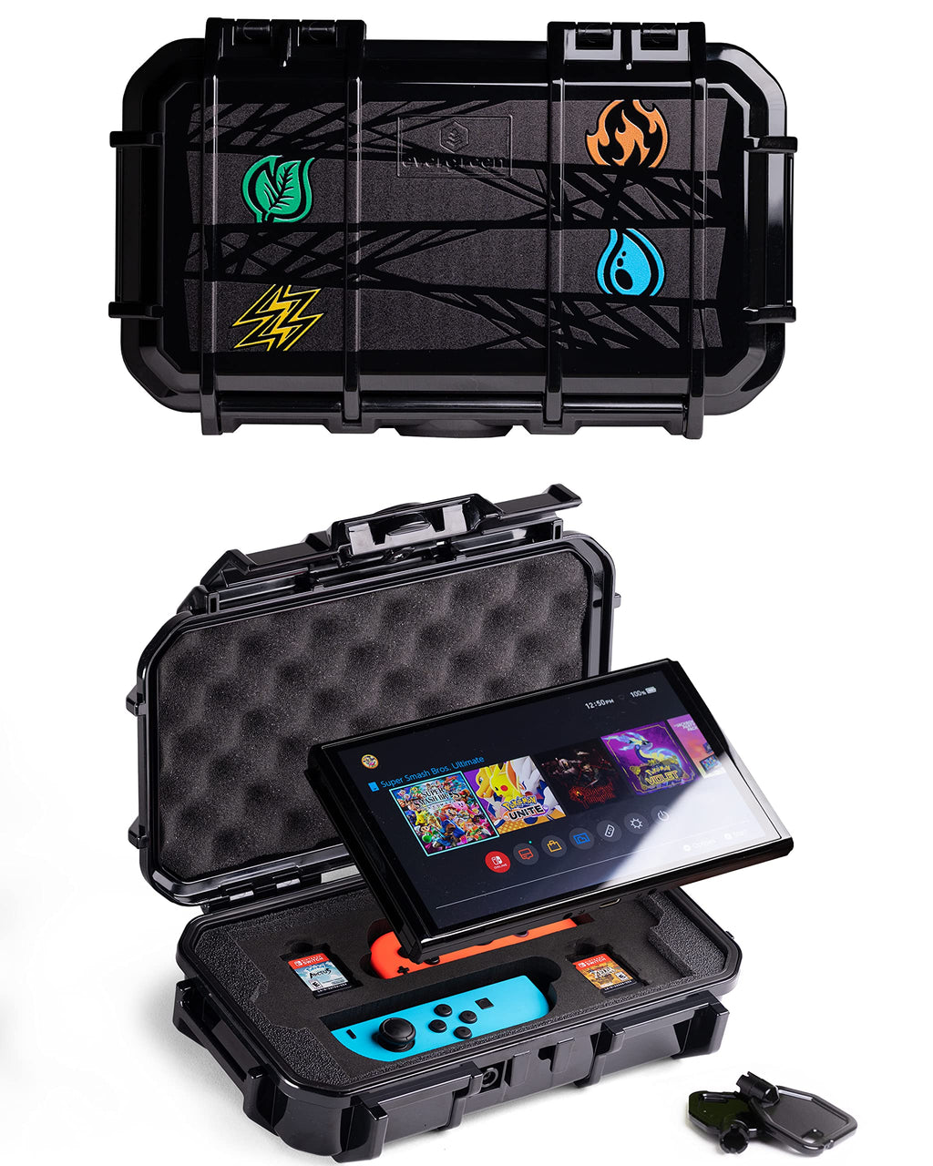 Waterproof Protective Hard Case Compatible with Nintendo Switch and OLED Model S333