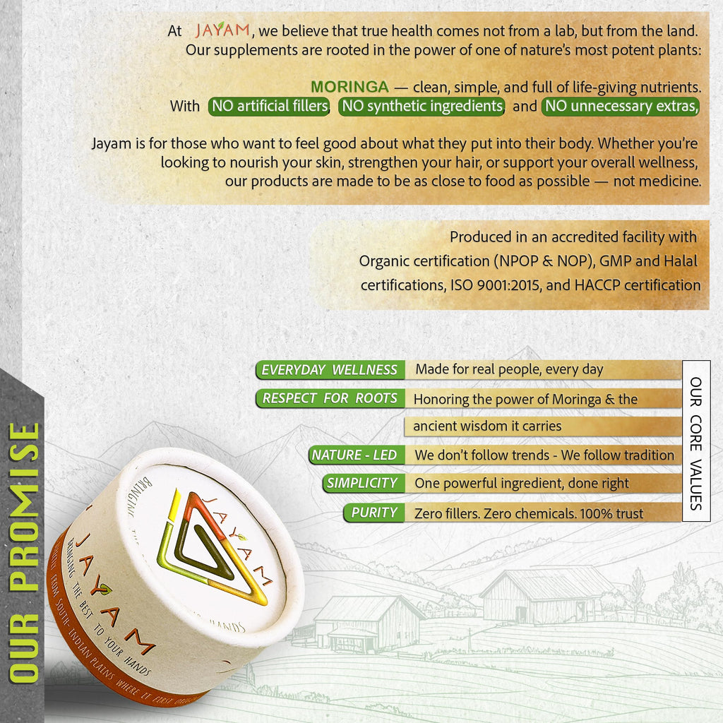 Organic Moringa Seed Capsules 120 Capsules I805