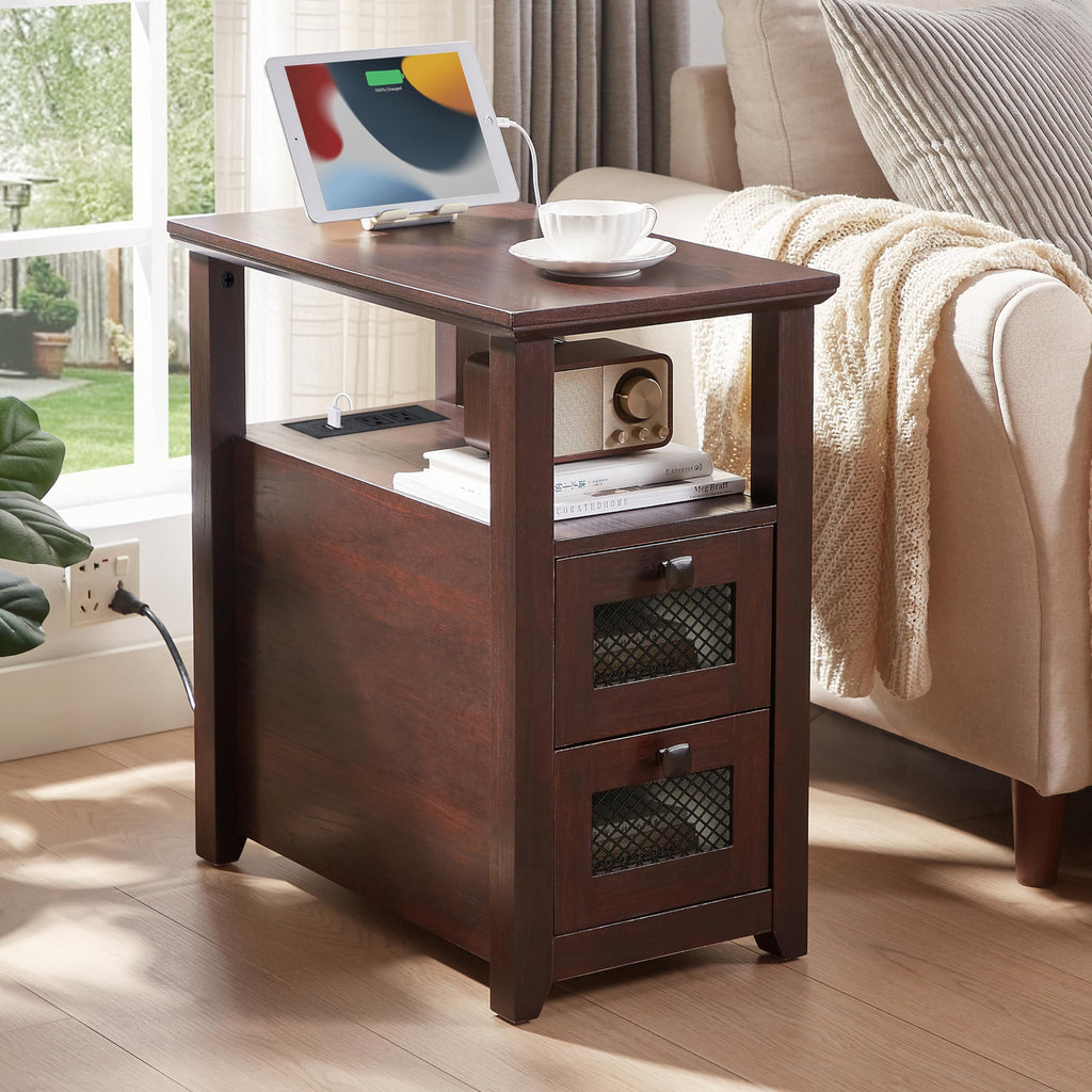 XXL End Table with Charging Station M96408
