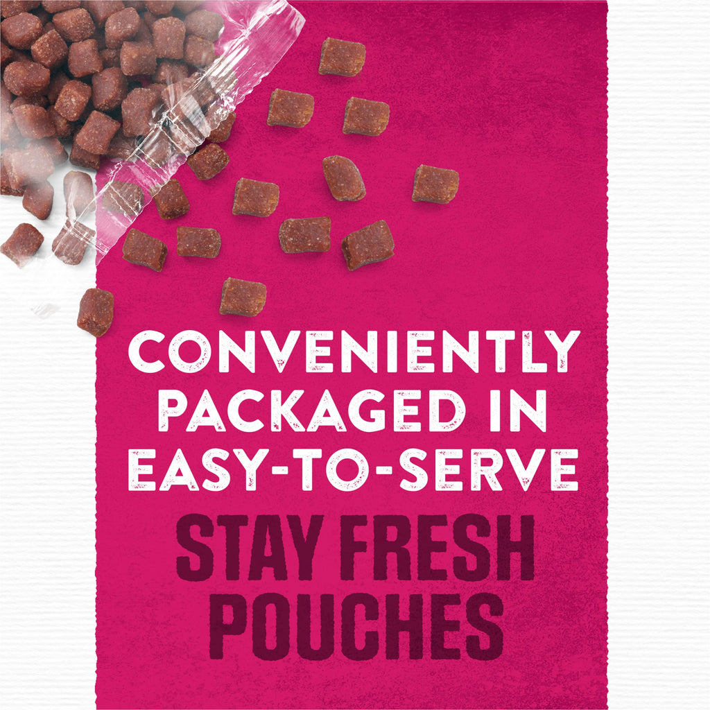 Moist & Meaty Soft Dog Food Pouches, 36 ct K964