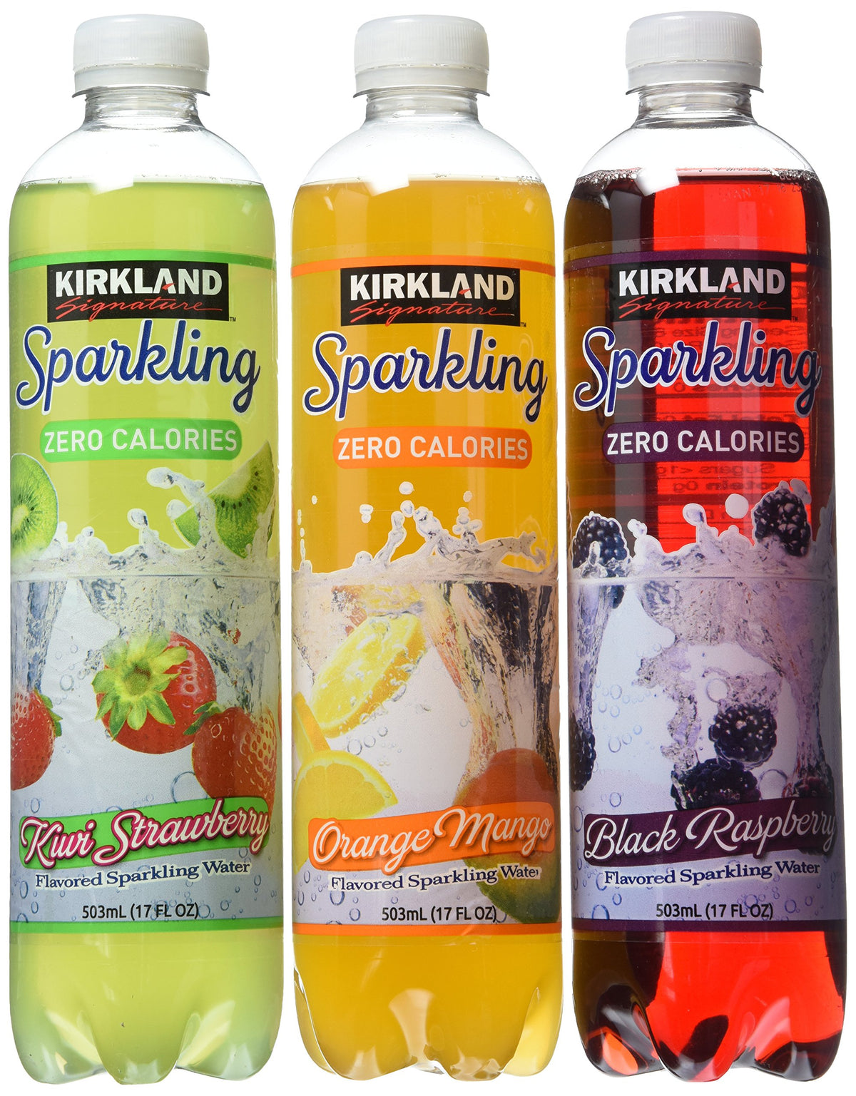 Sparkling Water Bottle Variety Pack 1.7 Ounce S2531