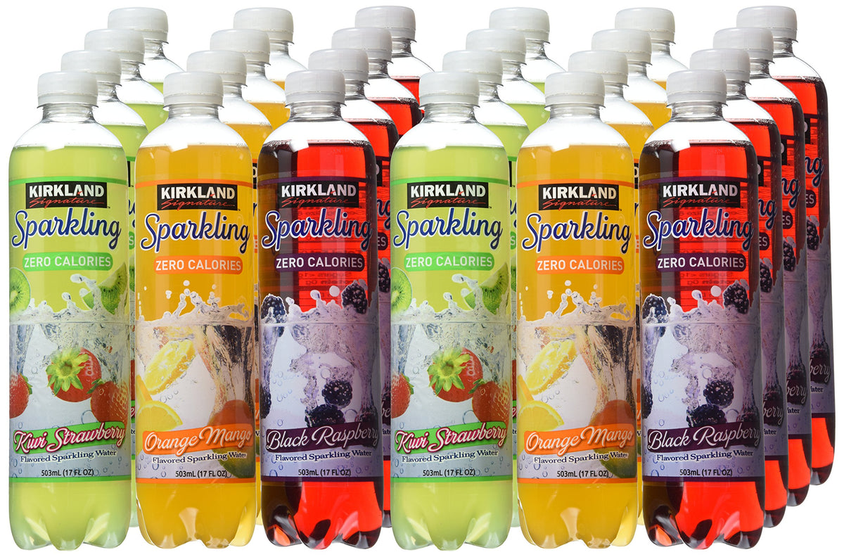 Sparkling Water Bottle Variety Pack 1.7 Ounce S2531